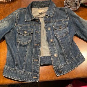 Loft Denim 3/4 sleeve jacket